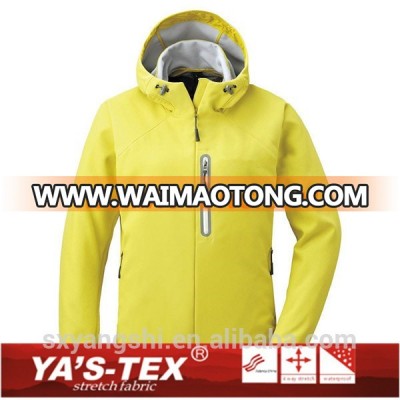 polyester spandex 3 layers waterproof breathable tpu softshell fabric/PTFE 3 layer water proof fabric