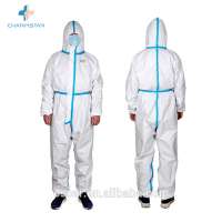 Isolation suit sheltered clothing hooded clothing