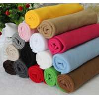 Wholesale two side brush knit 180 gsm double side windstop polar fleece fabric